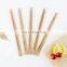 Dark Brown Bamboo Disposable Chopsticks Carbonized Chop Sticks in Bulk
