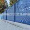 Outdoor protecting expanded metal security fence