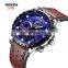 Fashion Men Watches luxury Leather Strap Business Analog Man Quartz Watches