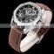 Wholesale Watches Men Automatic Heren Horloge Mechanical Wrist Watch Top Brand Genuine Leather Luxury Watch Men