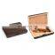 wholesale custom  solid wood box  cigar gift wooden packaging box