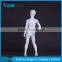 window display abstract fiberglass stand child mannequin