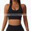 Women fitness sports bra for gym active wear design your own women's sports bra plus size backeless halter sports bras