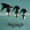clear PET bottle with black trigger sprayer