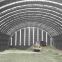 Large Span Steel Space Frame Structure Outdoor Bulk Clinker Storage Shed Coal Bunker Storage Shelter