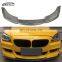 F06 F12 M Sport HM Style High Quality Carbon Fiber Front Lip Front Bumper Lip Front Splitter For BMW 6 Series F06 F12