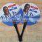 Summer Hand Fan, Advertising Hand Held Fan With Round Handle, Cheap Plastic PVC Fan