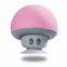 New Hot Cartoon Small Mushroom Head Bluetooth Speaker Mini Phone Stand Convenient Outdoor Suction Cup Smart Small Audio