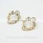 2015 Earrings wholesale rhinestone crystal earrings fashion stud earrings