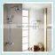 Wall Mounted Brass Bathroom Rainfall Shower Set With Shower Head