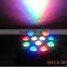 12pcs*1W RGBW 4 in1 High Quality Outdoor Led Stage Light Mini Can Led par light