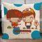 A wedding gift Wedding cotton and linen pillow pillows on the sofa cushion for leaning on wholesale