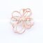 Korean style China wholesale rhinestone pearl flower brooch for wedding invitations                        
                                                Quality Choice