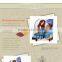 irregular shape with footstand decoration photo frame Rock photo frame for sublimation printing