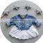2016 high quality denim jacket girls dresses girls baby girls party birthday dresses