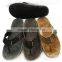 2015 Man pu Flip Flop With Pvc Air Blow Slipper Soles