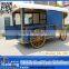 Sightseeing mobile carriage horse cart/mobile food cart/ice cream selling cart for sale