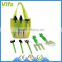 kids garden tool set with tote bag