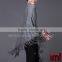 Pairs Couture Street Style Cashmere Knitwear Crochet Poncho