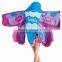 100% cotton beach hooded towel ponchos pattern for baby