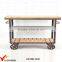 Vintage Industrial Bar Kitchen Serving Cabinet Trolley