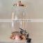 Glass Spigot Honey Jar with Tap, Glass Honey Dispenser Jar, Glass Beverage Jar, Glass Jar for Honey, Spigot Jar Faucet for Honey