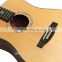 China supplier UKU brand 34" Chinese wholesale nature color spruce body mahogany neck global acoustic guitar