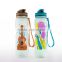 Infuser water bottle bpa private label 1000ml custom design