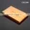 Push Up Push Down Button Folding Anodizing Gold Aluminum Knurling Business Metal Automatic Card Holder