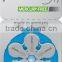 wholesale Hearing aid battery mercury free power one made in germany