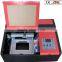 Dowell desktop stamp laser engraving machine/Cheap small size rubber stamp laser engraver