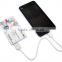 5V 1A ultra thin slim USB Portable Mobile Power Bank