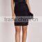 Black bodycon maxi dress for cocktail party multiway