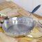 Chinese 28 cm fry pan set with tempered glass lid