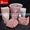 Disposable take away paper food boxes and cup