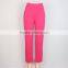 woman comfortable plain pajamas pants