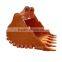 construction machinery parts rock bucket, excavator bucket