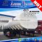 3 axles 42000 Liters water transporting fuel tanker semi-trailer used crude oil tan trailer for sale