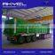 dump semi trailer with opening cover