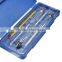 2016 New Measuring Alcohol Content 3pcs Hydrometer Alcoholmeter Set 0 to 100% Alcohol Meter Test + Thermometer