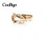 Fashion Jewelry Zinc Alloy Ring Unisex Men Ladies Wedding Engagement Party Show Gift Dresses Apparel Promotion Accessories