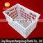510x350x300mm Turnover Pear Plastic Basket for Transportation
