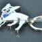 Metal animal keychain dog keychain and pet keychain