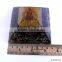 Orgonite Black Tourmaline Stone Healing Chakra Pyramid