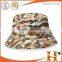 Custom made cheap printed beach bucket hats for sale