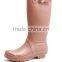 High Heel Women Fashion Clear PVC Rain Boots