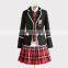2015 new fashion new model sexy school girl dress