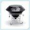 Black Crystal Napkin Ring K9 Crystal Diamond For Restaurant Decoration