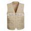 Custom men fashion fishing vest 2016