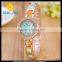 WJ-4813 personality flower geneva beautiful top sale charming colorful women bracelet watch